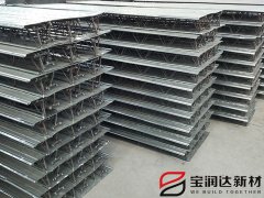 寶潤(rùn)達(dá)鋼筋桁架樓承板倉(cāng)庫(kù)一角