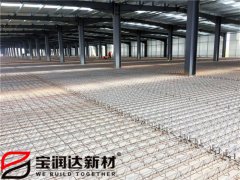 寶潤達(dá)鋼筋桁架樓承板湖南項(xiàng)目施工